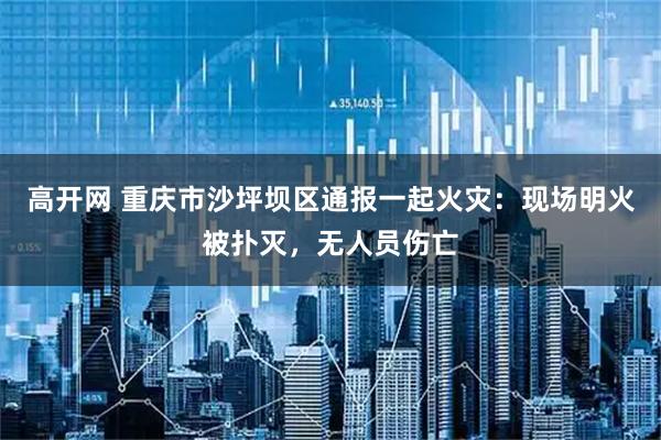 高开网 重庆市沙坪坝区通报一起火灾：现场明火被扑灭，无人员伤亡