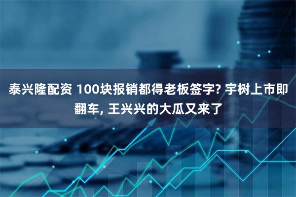 泰兴隆配资 100块报销都得老板签字? 宇树上市即翻车, 王兴兴的大瓜又来了